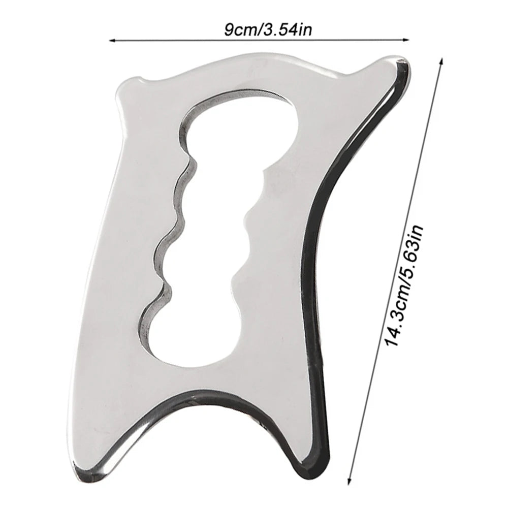 Gua Sha Scraping Massage Tool for Soft Tissue, Myofascial Release IASTM Tools for Back, Legs, Arms, Neck, Shoulder Muscle Relax