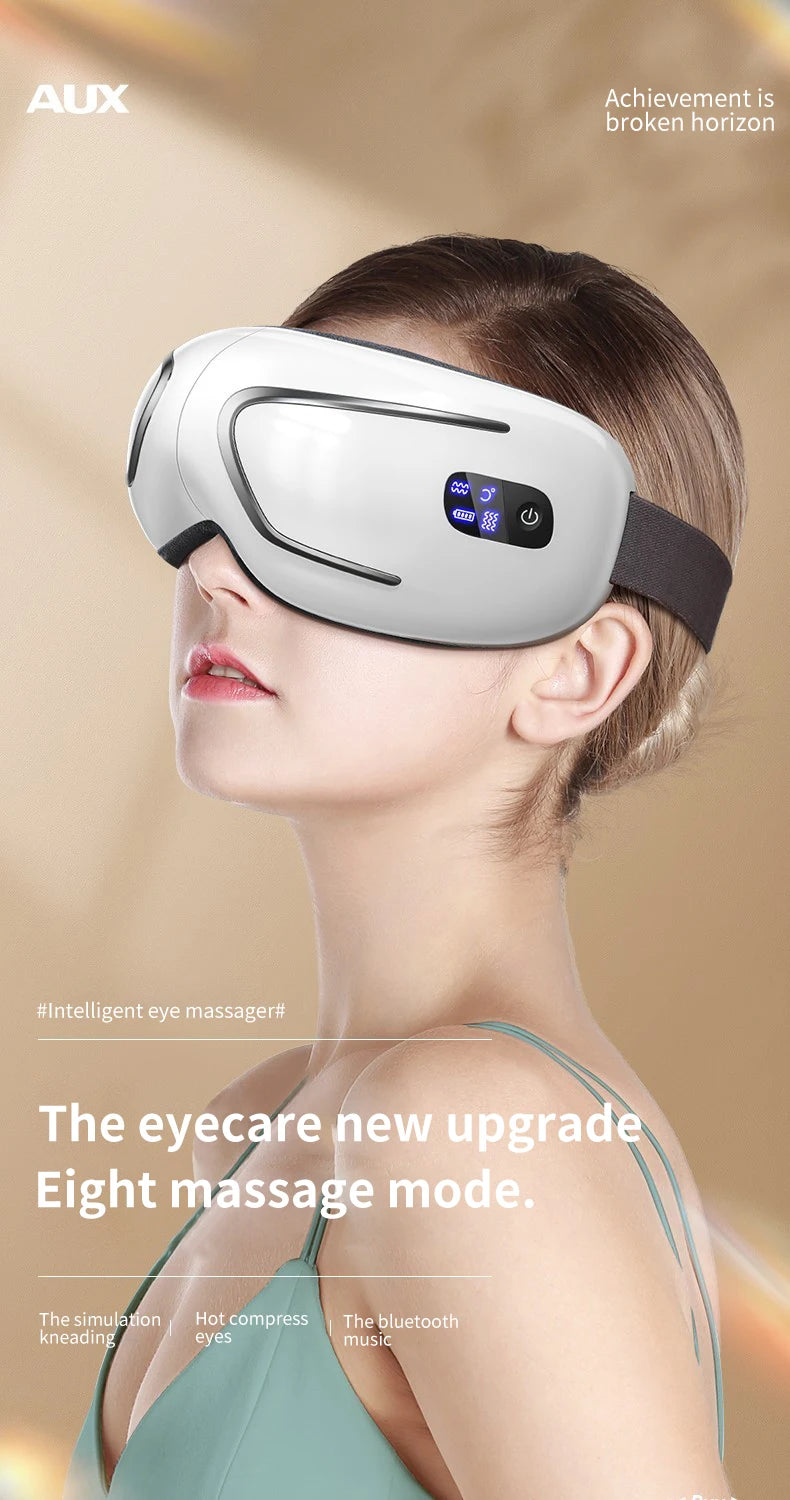 2023 High Quality Product ai smart hot eye massager with heat compression