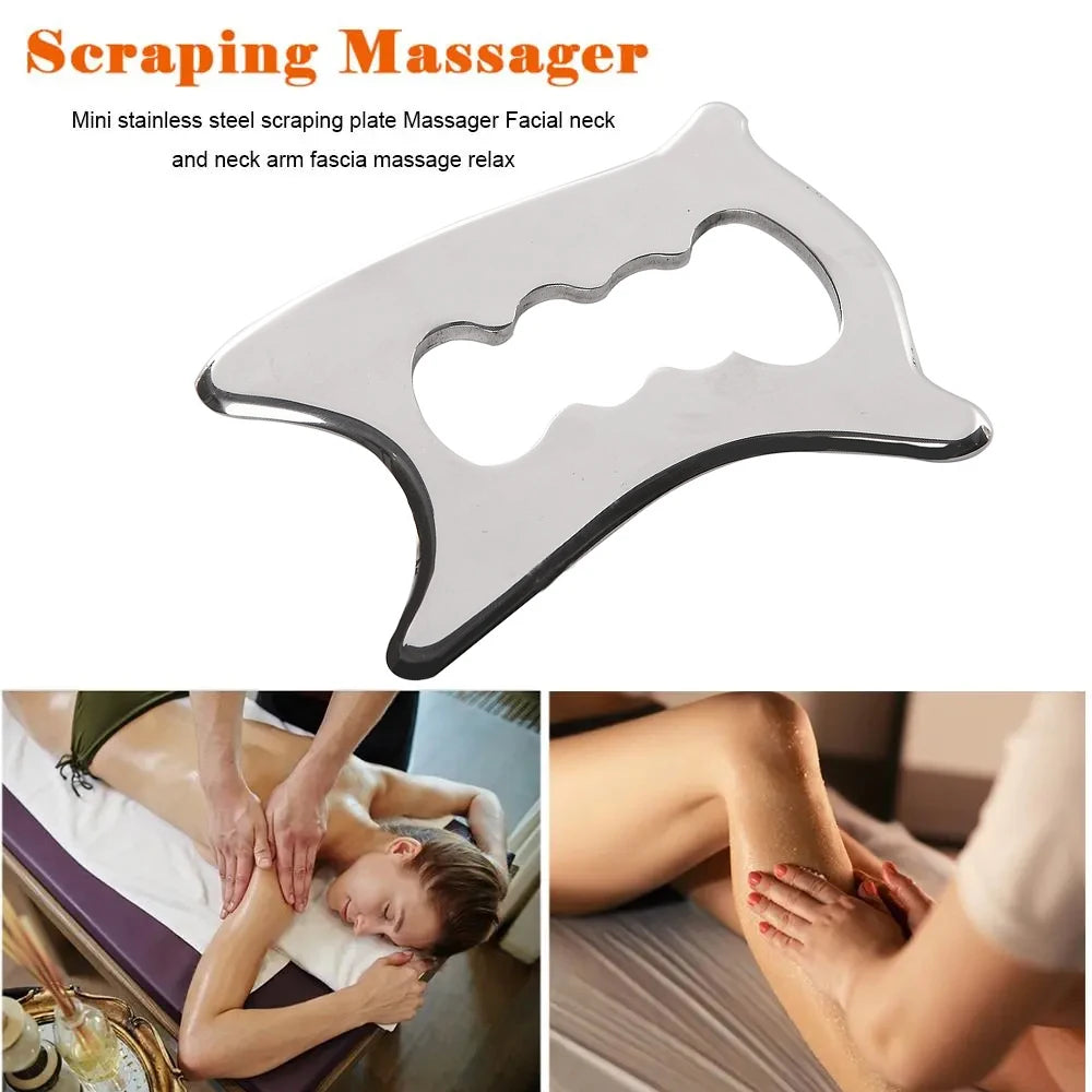 Gua Sha Scraping Massage Tool for Soft Tissue, Myofascial Release IASTM Tools for Back, Legs, Arms, Neck, Shoulder Muscle Relax